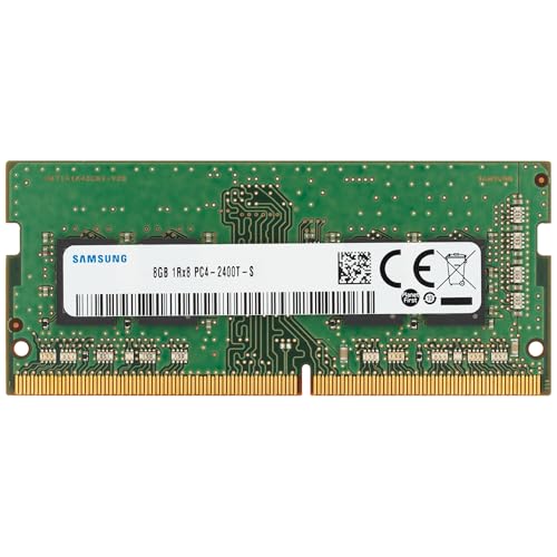 Samsung 8GB DDR4 2400MHz PC4-19200 (PC4-2400T) CL17 SODIMM 1Rx8 シングルランク 1.2V 260ピン ノートパソコン、ノートブックRAMメモリ 1