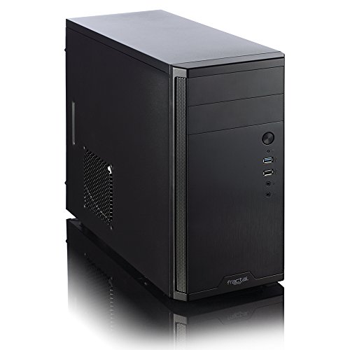 Fractal Design Core 1100 マイクロタワー型PCケース CS4792 FD-CA-CORE-1100-BL ブラックの外観・全体像 画像