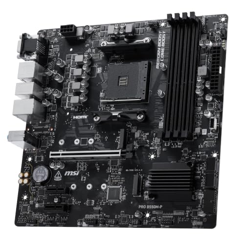 【Amazon.co.jp限定】MSI PRO B550M-P Micro-ATXマザーボード MB7043の特徴・詳細 画像
