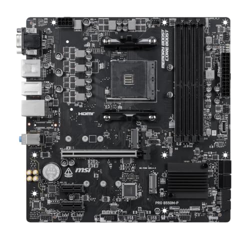 【Amazon.co.jp限定】MSI PRO B550M-P Micro-ATXマザーボード MB7043の詳細・まとめ 画像