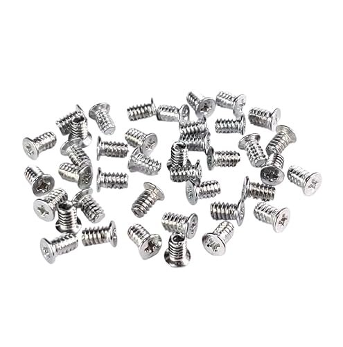 3.5インチ HDDネジ 超低頭 皿インチネジ ラップトップハードドライブ トレイ取付用 NASトレイ対応 6#32*5 50個入りの外観・全体像 画像
