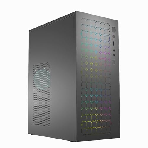 Klaxib MINI コンピュータケース M-ATX/ITX コンピュータ PC USB2.0 シャーシ サポート SSD 3.5 インチ HDD ミニ PSU ケース スペアパーツ アクセサリの詳細・まとめ 画像