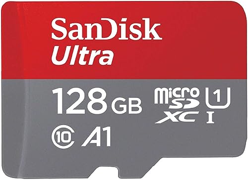 【Amazon.co.jp限定】 SanDisk microSD カード Ultra SDSQUAB-128G-GH3MA 簡易デザインパッケージの外観・全体像 画像