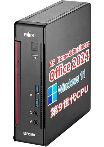 【整備済み品】 ミニPC ESPRIMO Q558 i3-9100T Office2024 16GB 512GBの外観・全体像 画像
