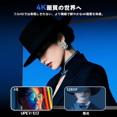 モバイルモニター 4K 27インチ 288Hz UPERFECT QLED 100%sRGB ゲーミング 自立型 UMax 27 Switchesの詳細・まとめ 画像