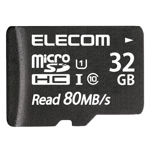 エレコム microSD 32GB マイクロSDカード UHS-1 U1 microSDHC IPX7 MF-AMS032GU11の外観・全体像 画像