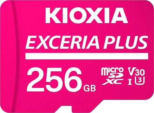 KIOXIA(キオクシア) 旧東芝メモリ microSD 256GB EXCERIA PLUS UHS-I U3 V30 Class10 Nintendo Switch動作確認済 microSDXC 最大読出100MB/s 最大書込85MB/s 4K対応 国内サポート正規品 メーカー保証5年 KLMPAE256Gの外観・全体像 画像