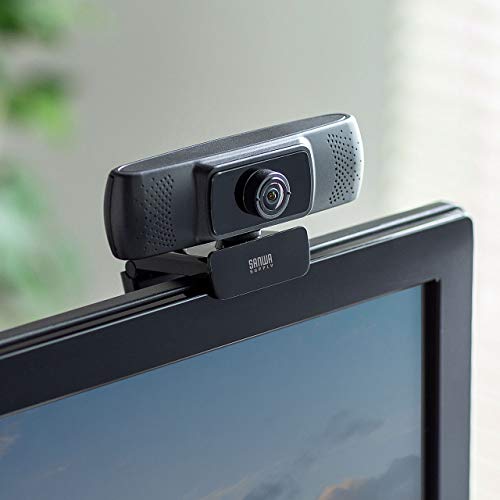 サンワサプライ 会議用ワイドレンズWEBカメラ USB接続 150°超広角 マイク内蔵 Skype対応 ブラック CMS-V43BKの詳細・まとめ 画像