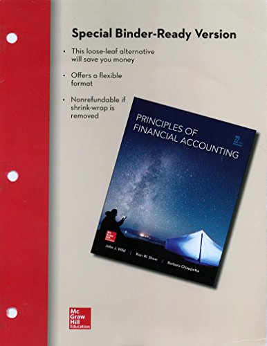 Principles of Financial Accounting / Special Binder-Ready Version / 17 Chapters(米国並行輸入品)の外観・全体像 画像