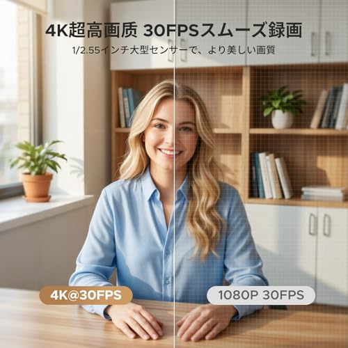 UGREEN FineCam 4K Webカメラ 4K/30fps オートフォーカス 三脚付き 2026iFデザイン賞の詳細・まとめ 画像