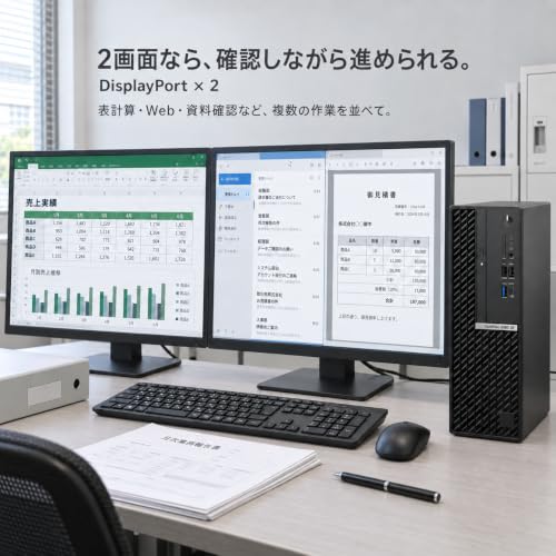 デスクトップパソコン OptiPlex 5080 整備済 第10世代 i5-10500 16GB SSD256GB Win11 Office2021の特徴・詳細 画像