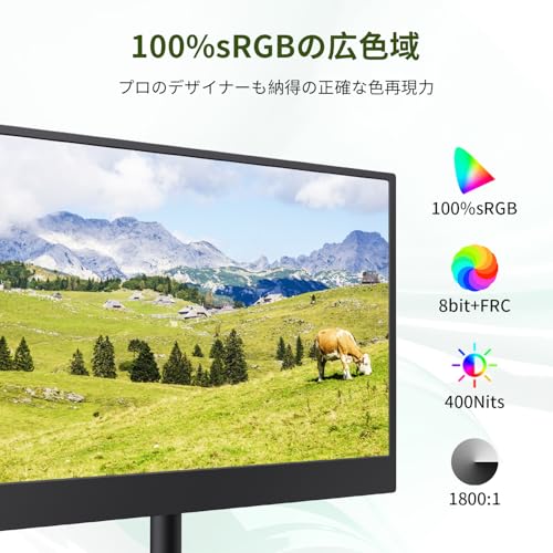 KEEPTIME モバイルモニター 13.3インチ 4K UHD IPSパネル 薄型 軽量 USB-C HDMI対応 ノートPC/スマホ/ゲーム機対応の特徴・詳細 画像