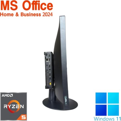 【整備済み品】Lenovo 一体型PC m715q 22型 Ryzen 5 PRO 2400GE office 2024 8GB 256GB SSDの特徴・詳細 画像