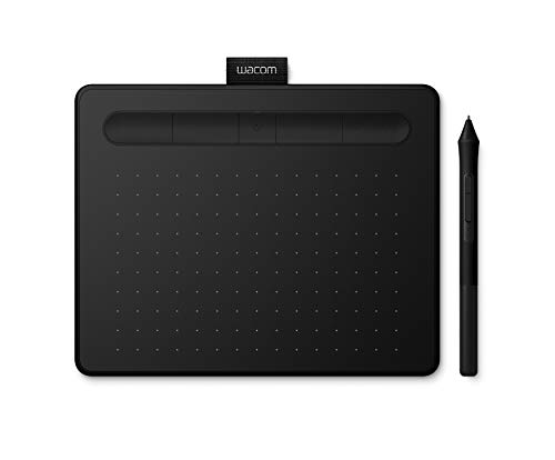 【Amazon.co.jp限定】 Wacom(ワコム) ペンタブレットIntuos Smallワイヤレス クリスタ付き 黒 Androidにも対応 データ TCTL4100WL/K0の外観・全体像 画像