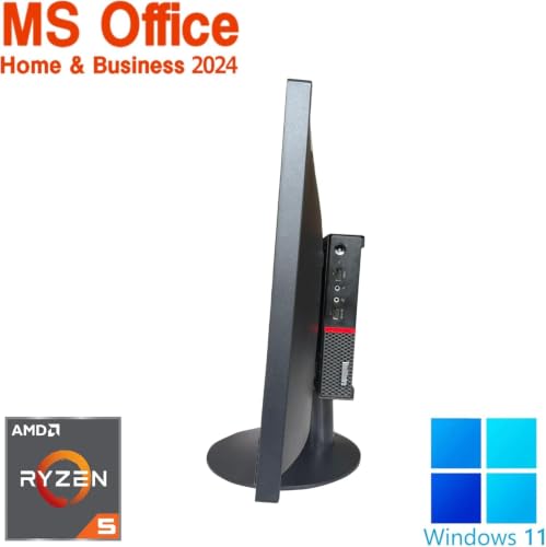 【整備済み品】Lenovo 一体型PC m715q 22型 Ryzen 5 PRO 2400GE office 2024 8GB 256GB SSDの詳細・まとめ 画像